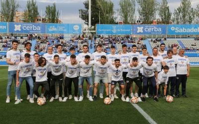 L'homenatge que va rebre el filial fa un mes a la NCA | CES